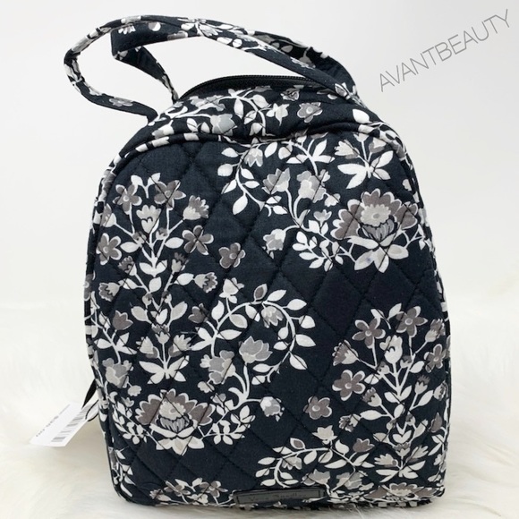 Vera Bradley chandelier black backpack lunch bunch - Picture 6 of 7